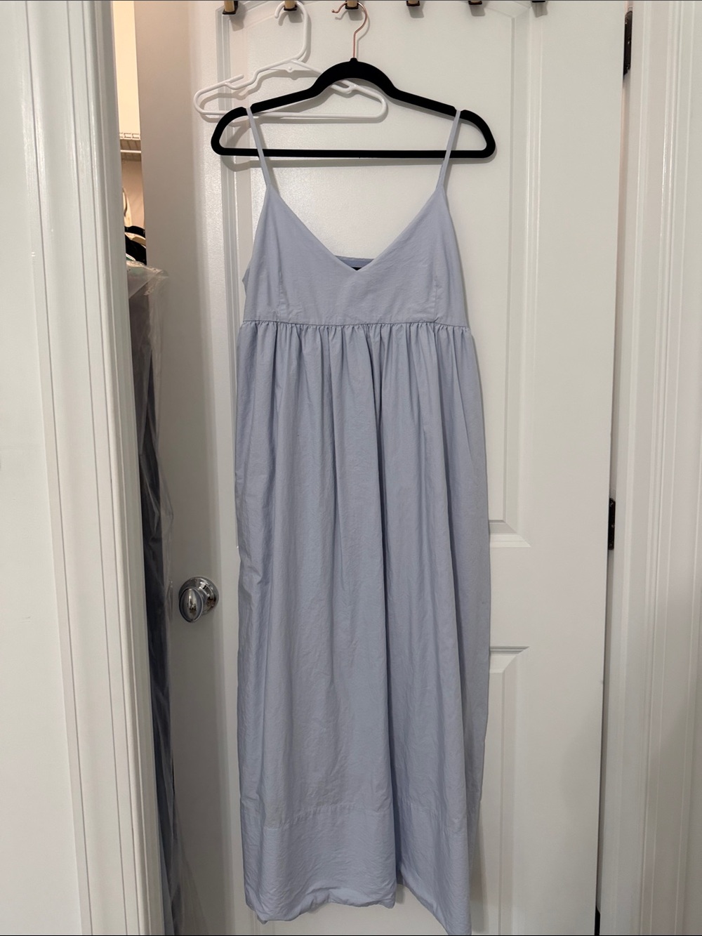 Jenni Kayne Light Blue Spaghetti Strap Maxi Dress cove dress